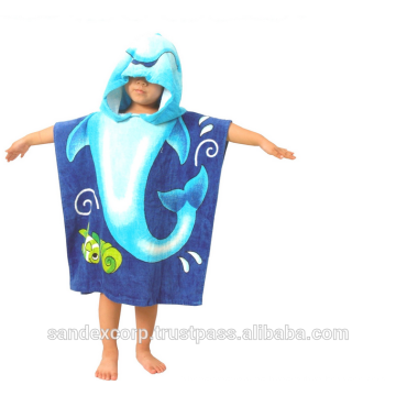 promotional hooded beach towel